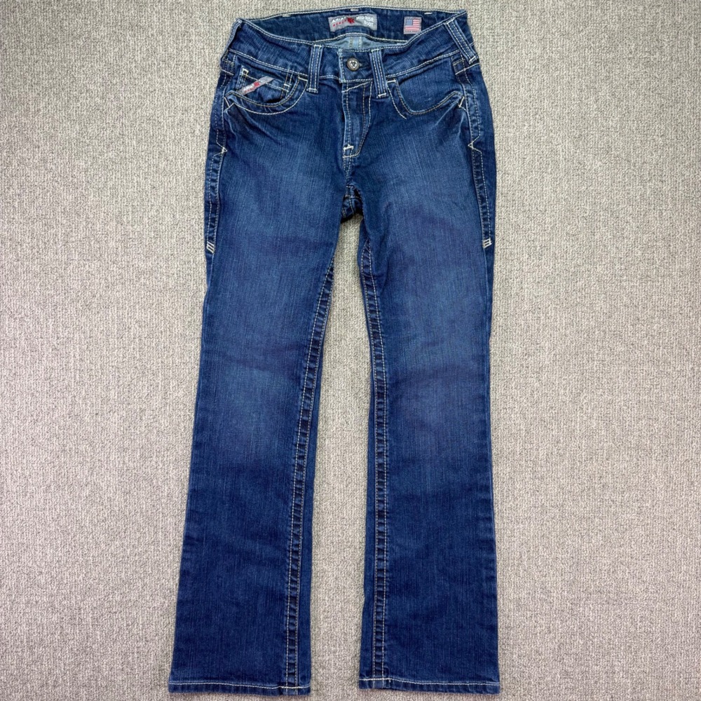 Ariat FR Work Pant Womens 25S Mid Rise Boot Cut Flame Resistant Jeans 10016176